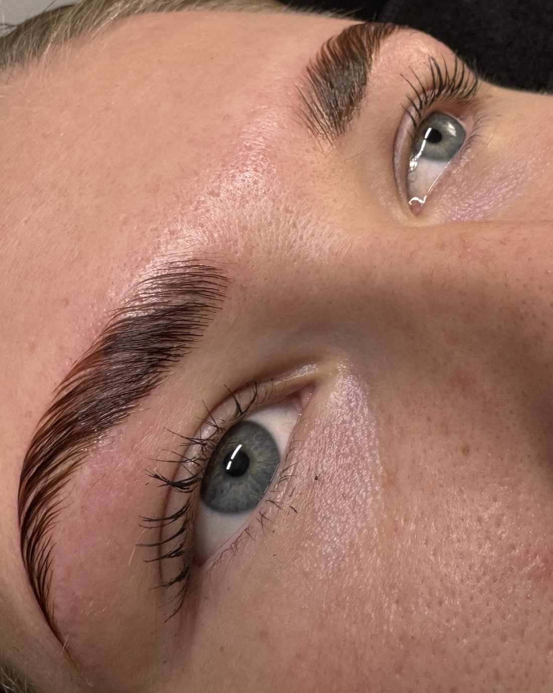 Lash lift and brow styling by Beauty Over Bec